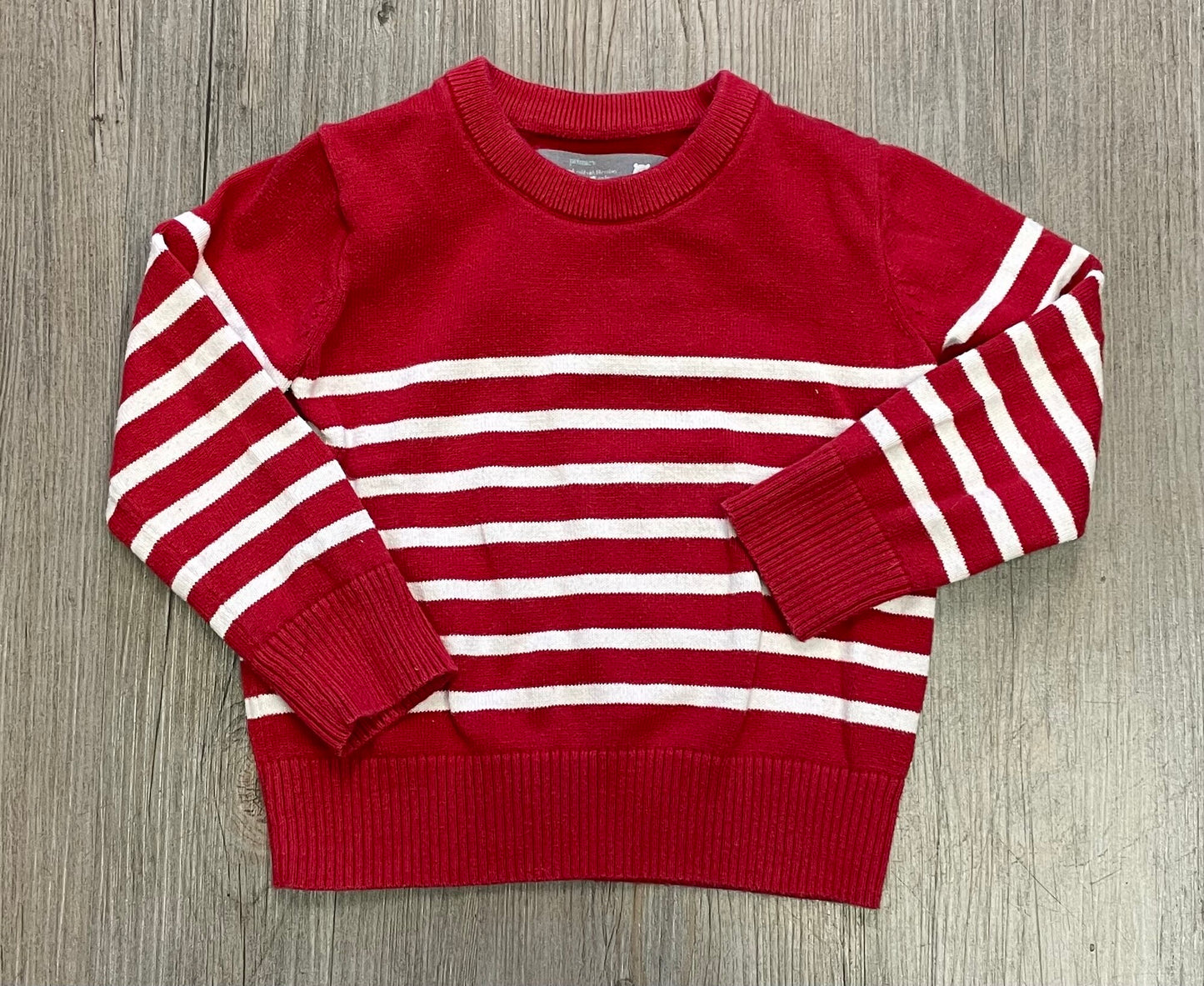Red Primary Sweater, 2Y