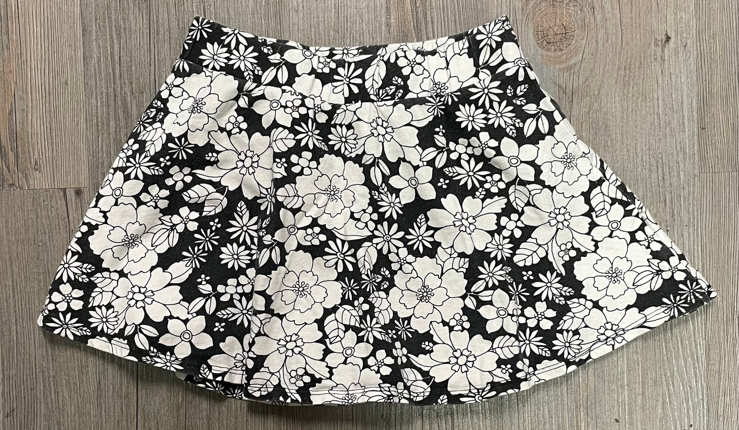 Black/Wh Gap Skort, 8Y