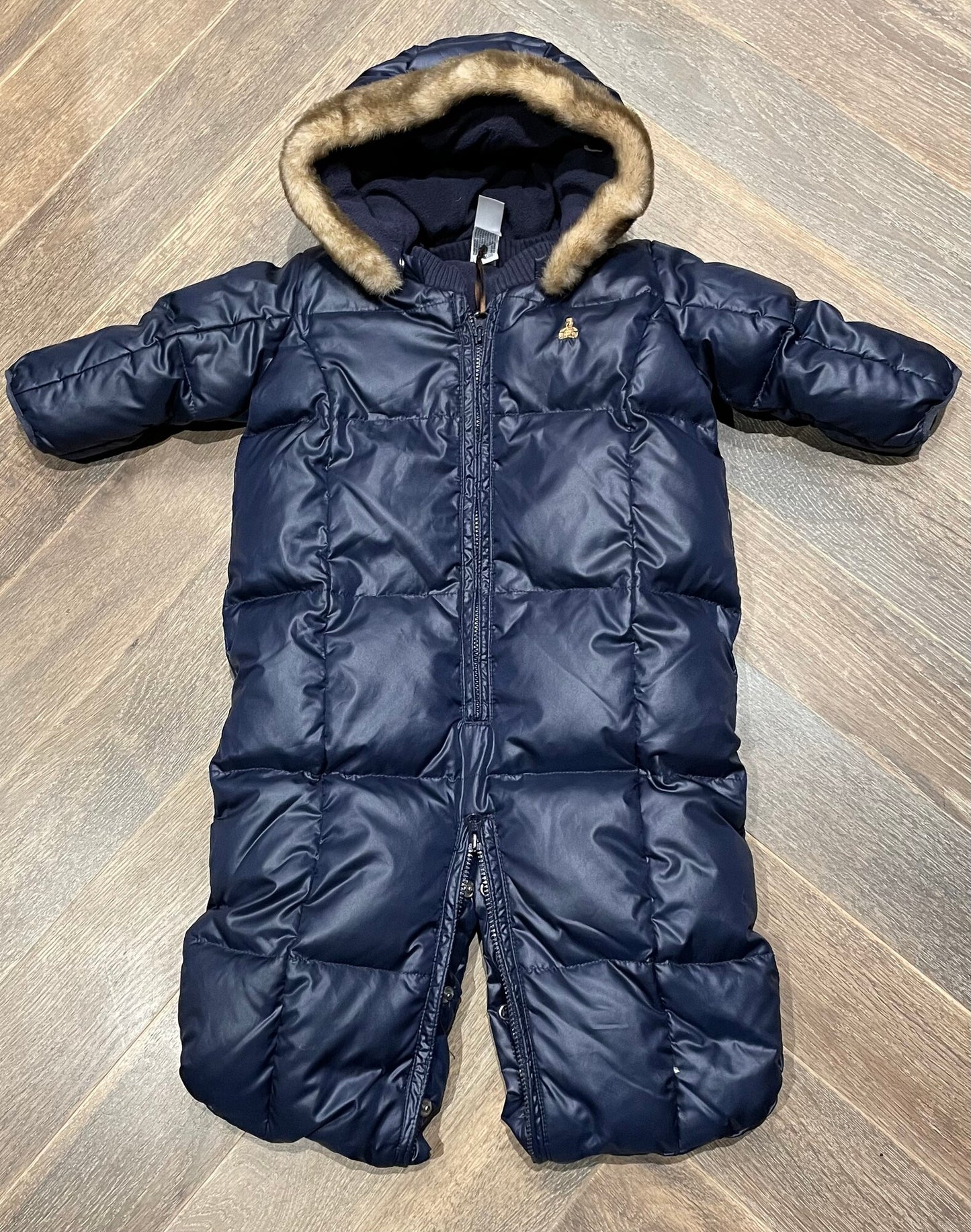 Navy Baby Gap Buntingsuit, 3-6M