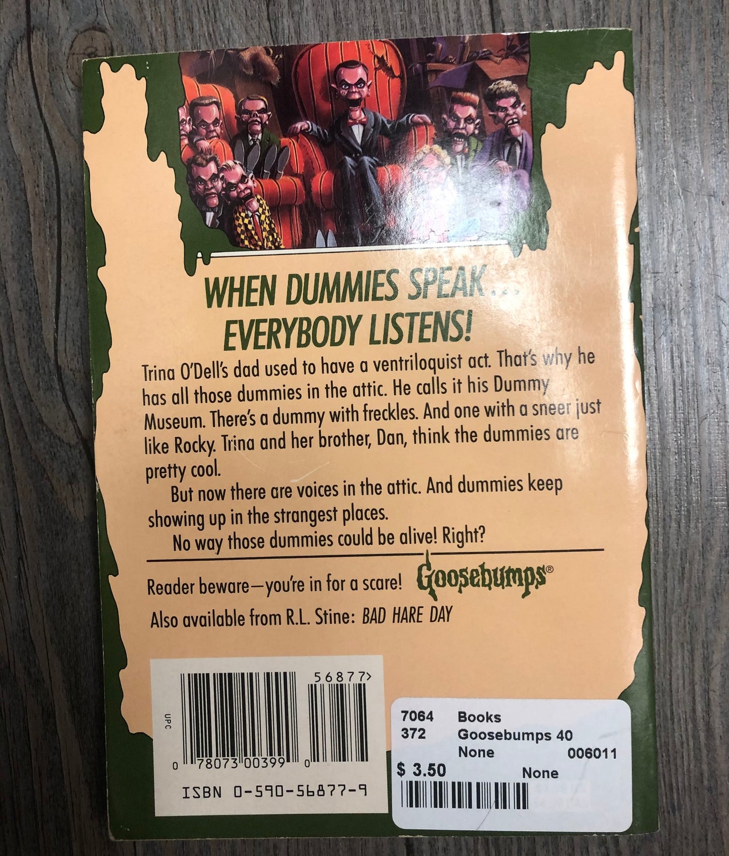 None Goosebumps 40, None