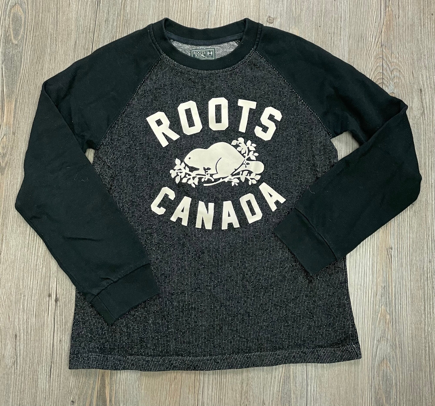 Black Roots Sweatshirt LS, 10-12Y