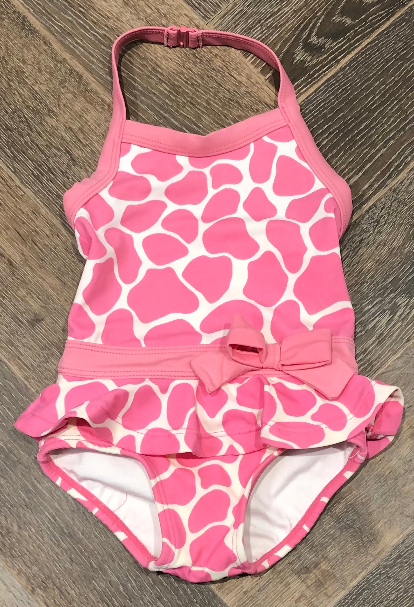 Pink Gymboree Bathing Suits, 3-6M