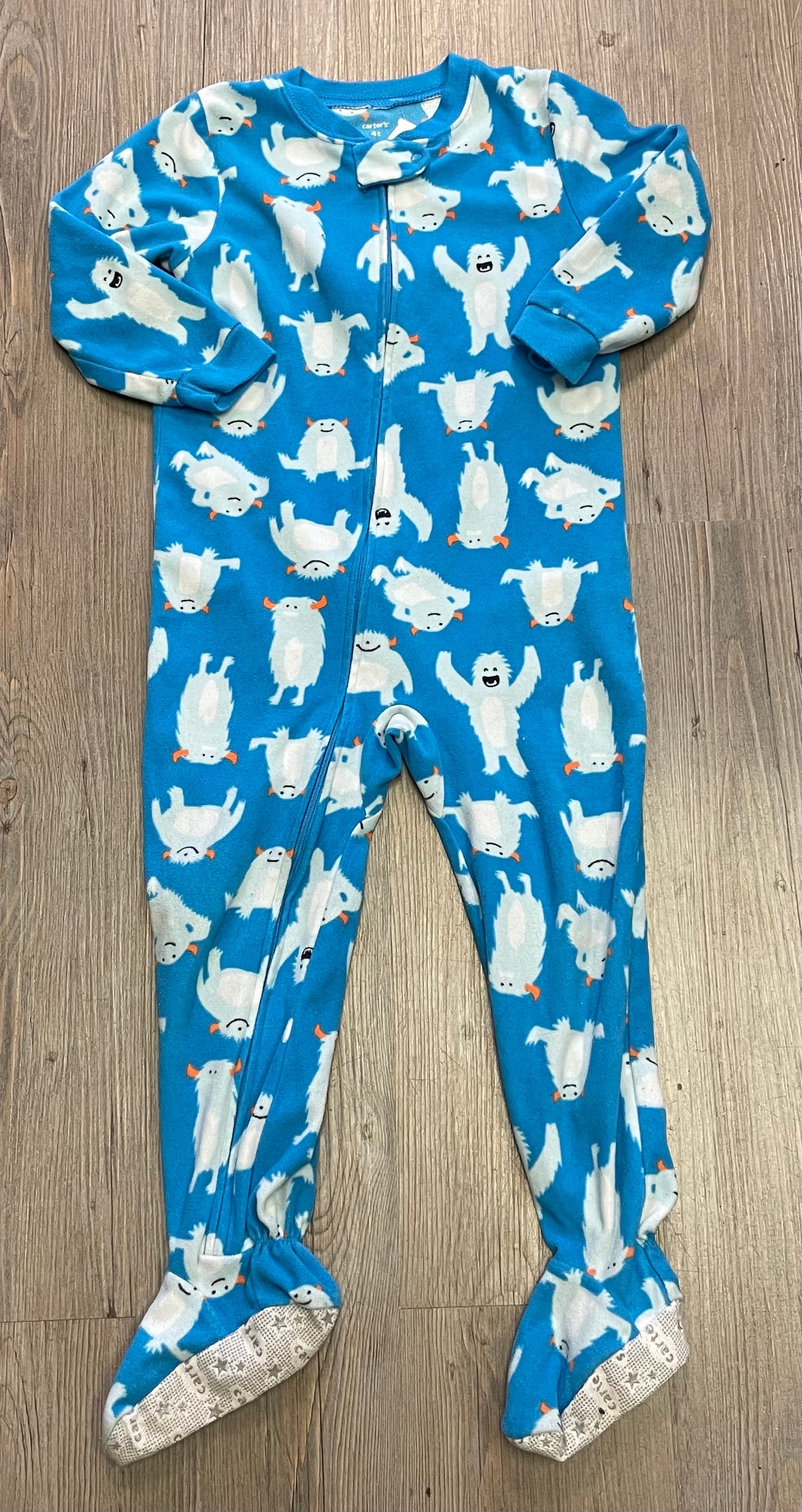 Blue Carters Pj Onesie, 4Y