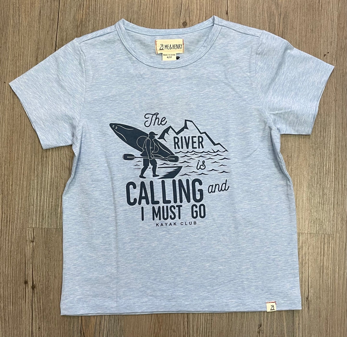 Blue Me & Henry Tee, 4-5Y