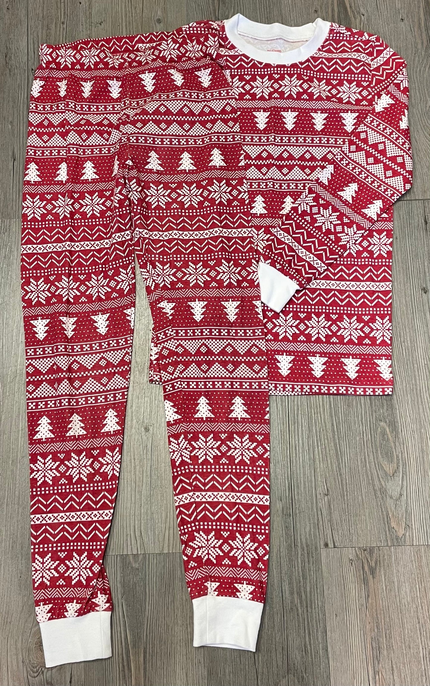 Red PL Sleep Pj Set, 12Y
