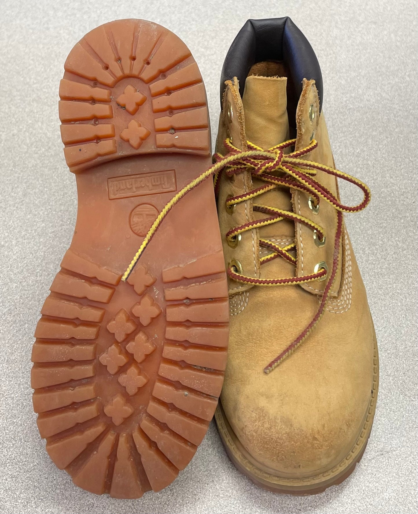 Wheat Timberland Hiking Shoes, 13Y