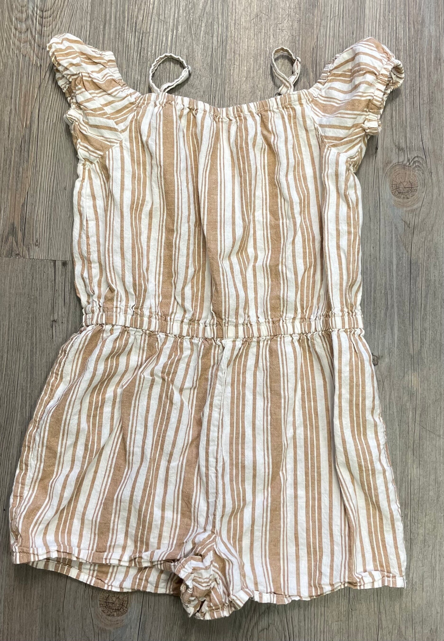 Beige OshKosh Romper, 8Y