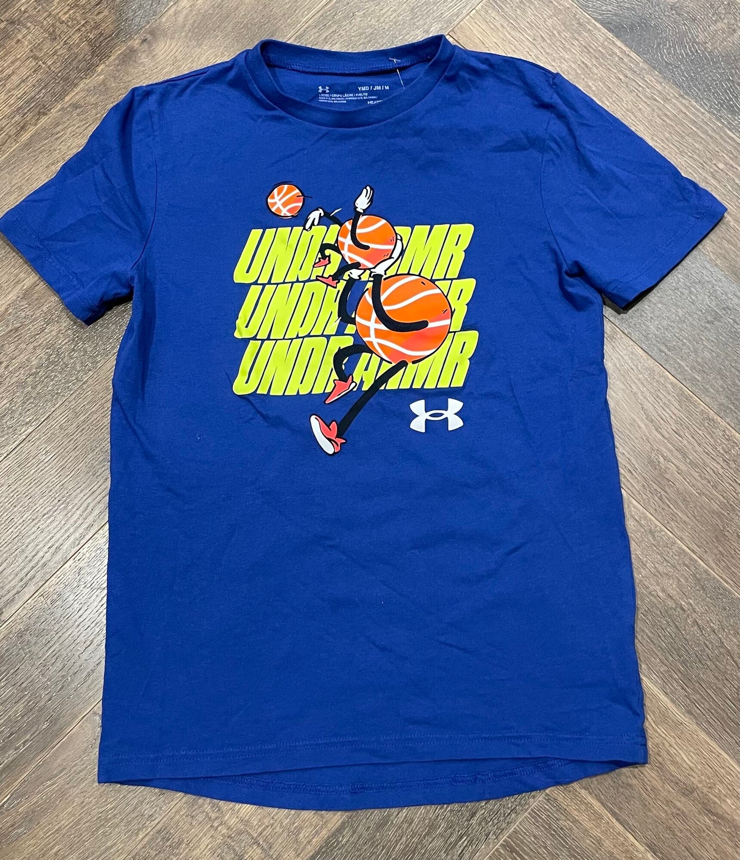 Multi Under Armour Tee, 10-12Y