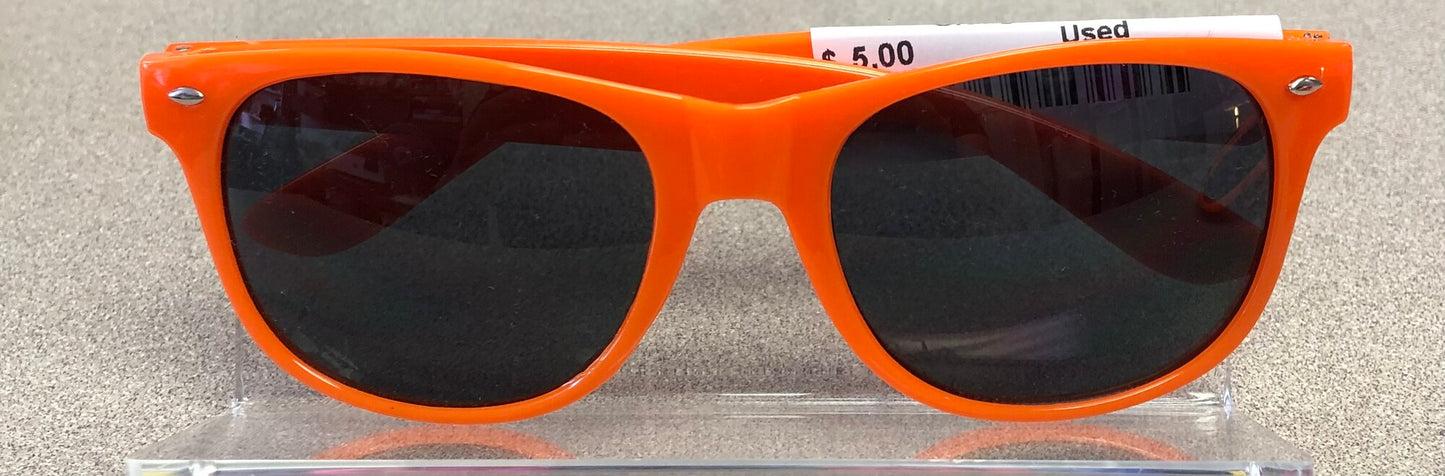 Orange Sunglasses, Used