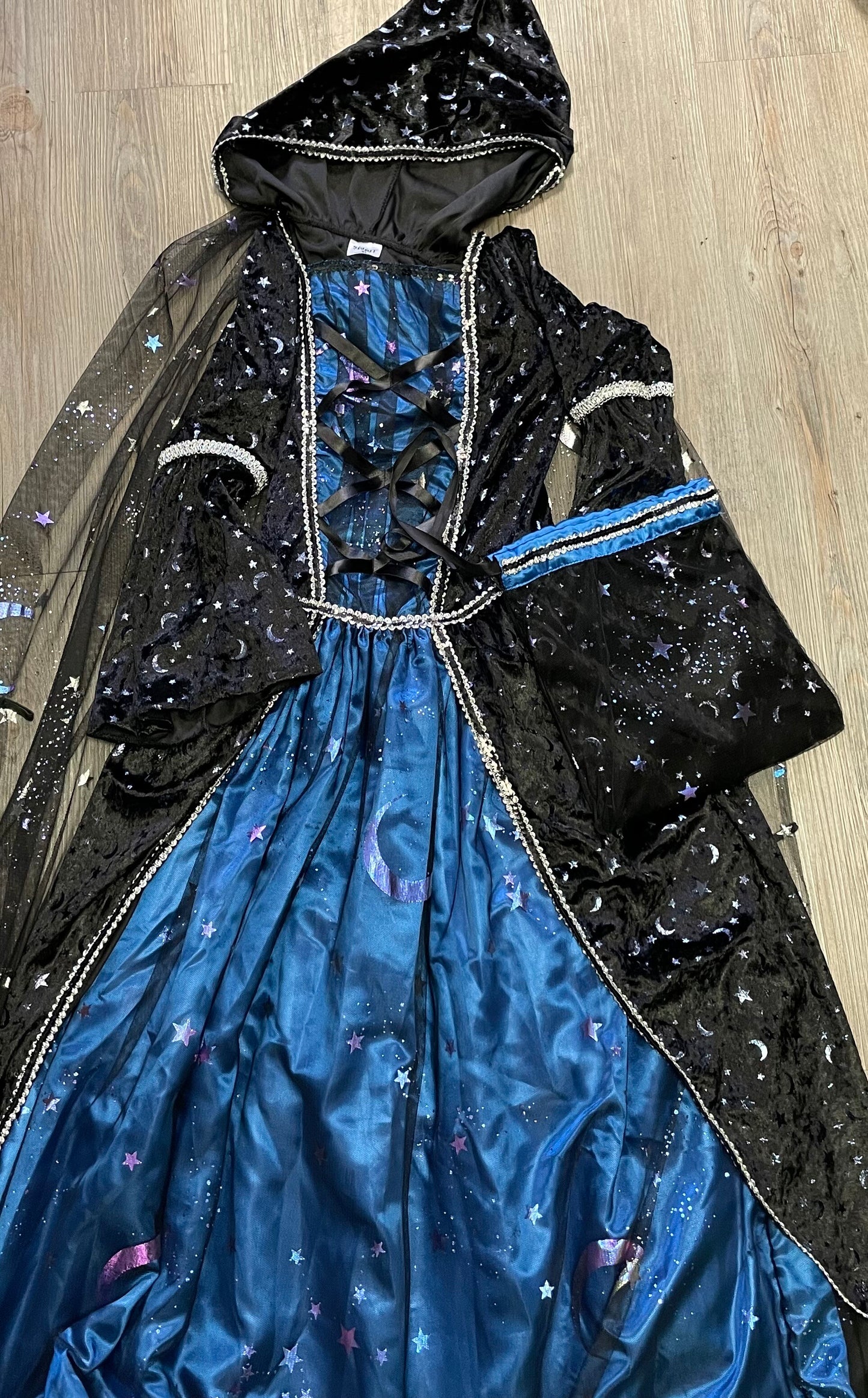 Blk /blu Midnight Sorceress, 12-14Y