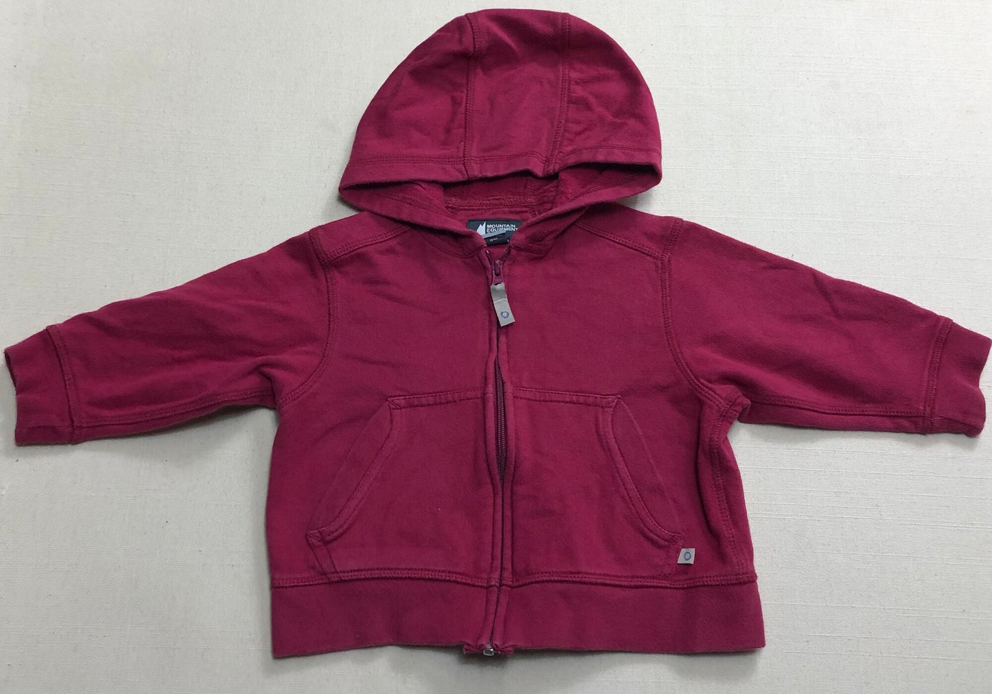 Burgundy MEC Zip Hoodie, 18M