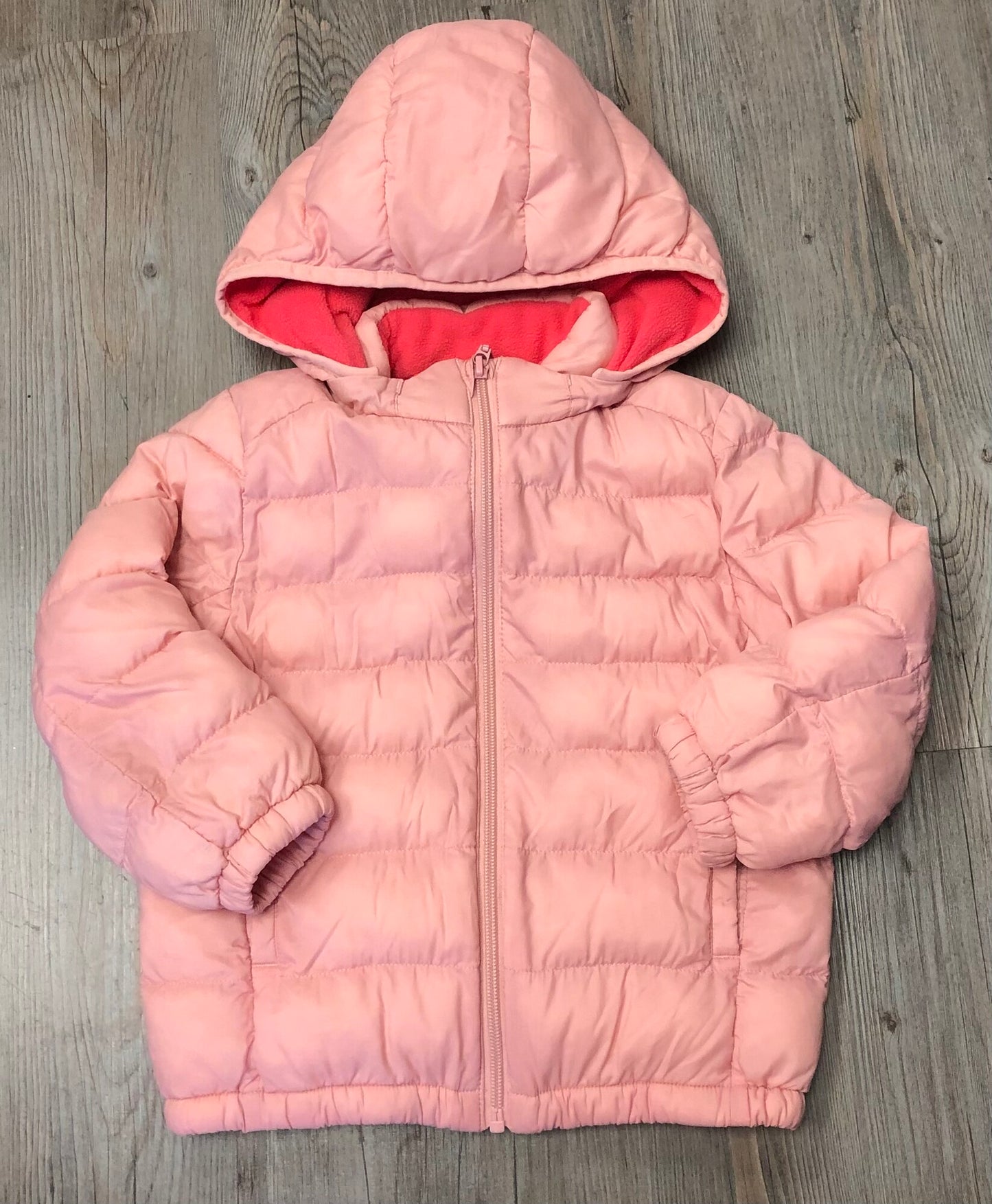 Pink Uniqlo Puffer Jacket, 3Y
