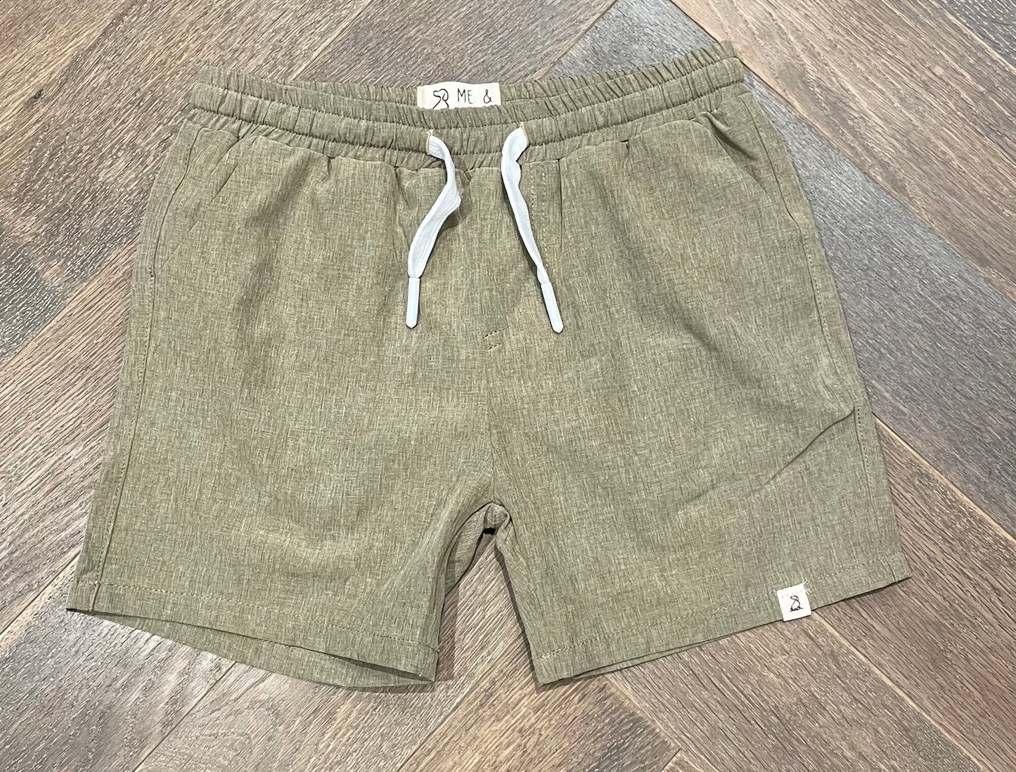 Brown Me & Henry Swim Shorts, 5-6Y