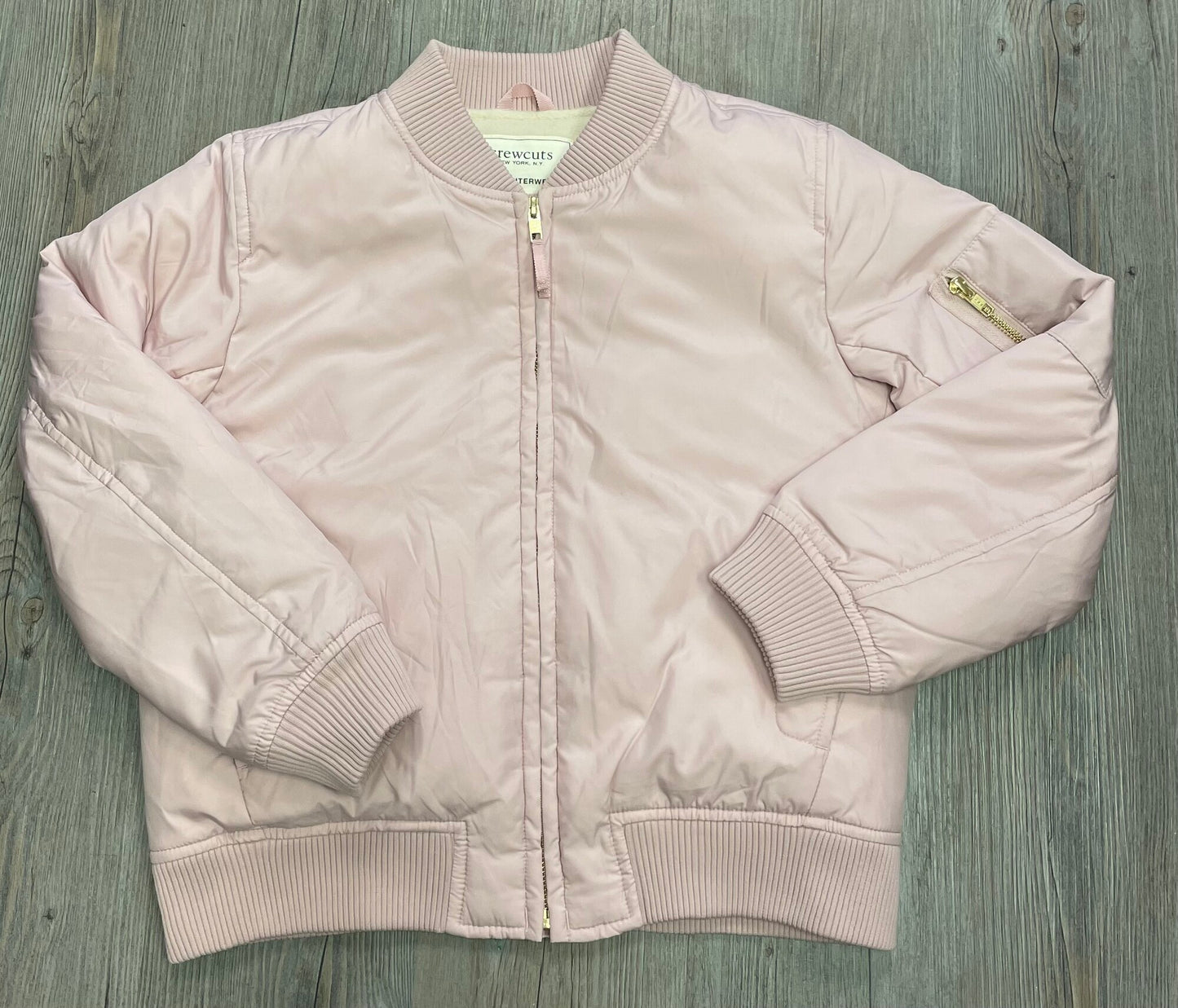 Pink Crewcuts Fleece Lined Jac, 10Y