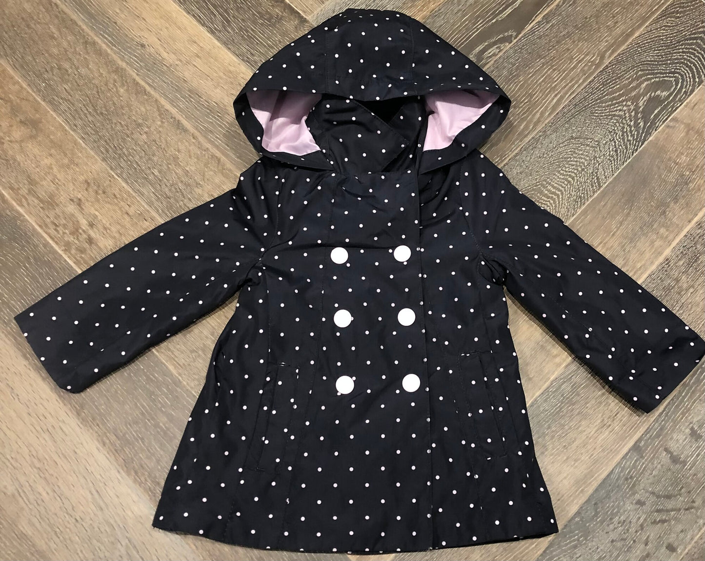 Black Fog Rain Jacket, 18M