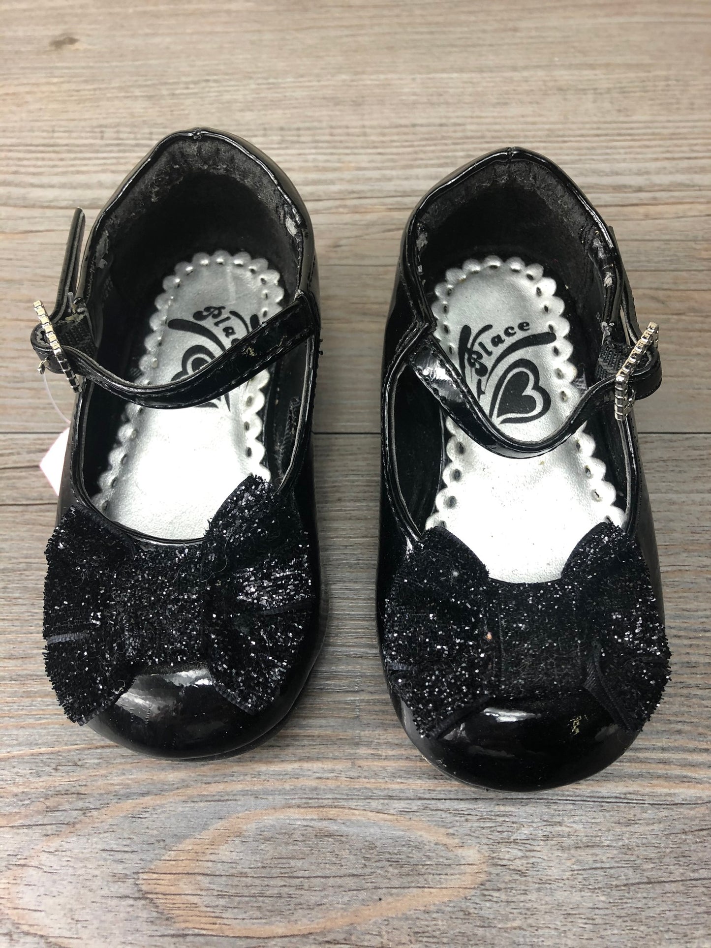 Black Childrens Place Shoes, 5T