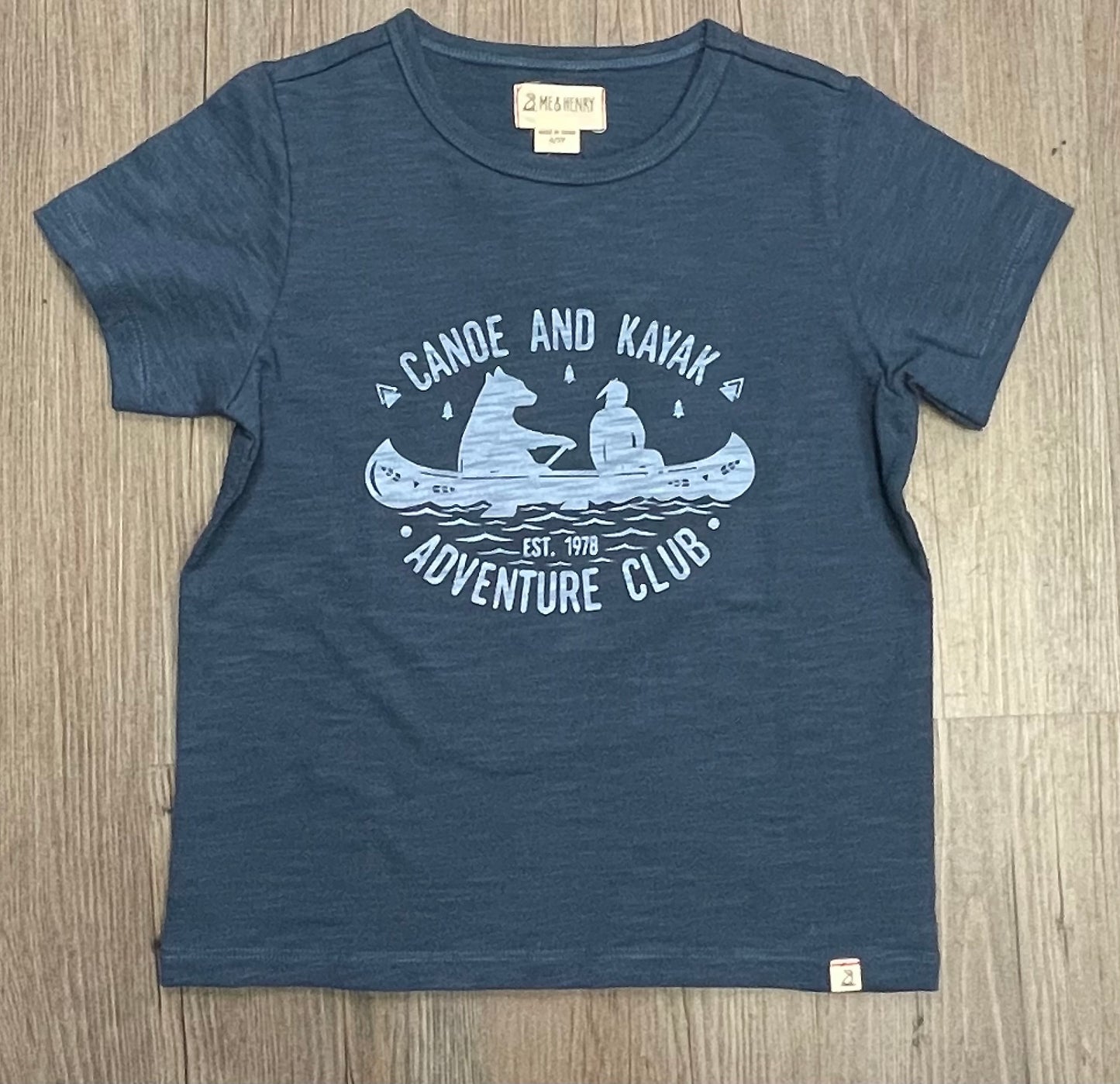 Navy Me & Henry Tee, 4-5Y