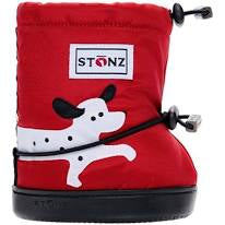 Red Stonz Booties - Dalmation, Large