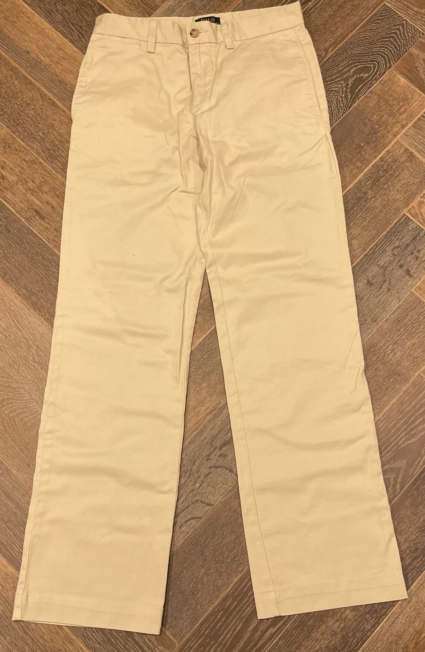 Beige Ralph Lauren Polo Pants, 14Y