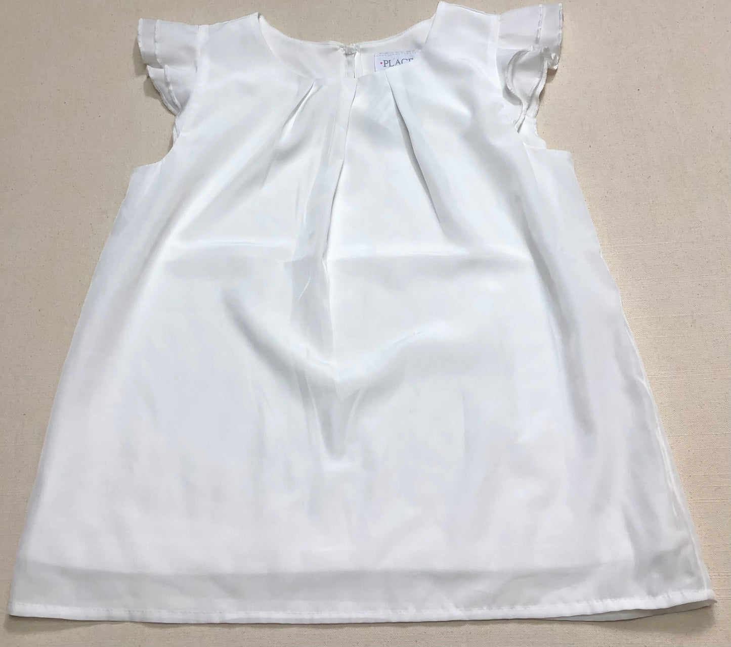 White Childrens Place Shirt, 10-12Y
