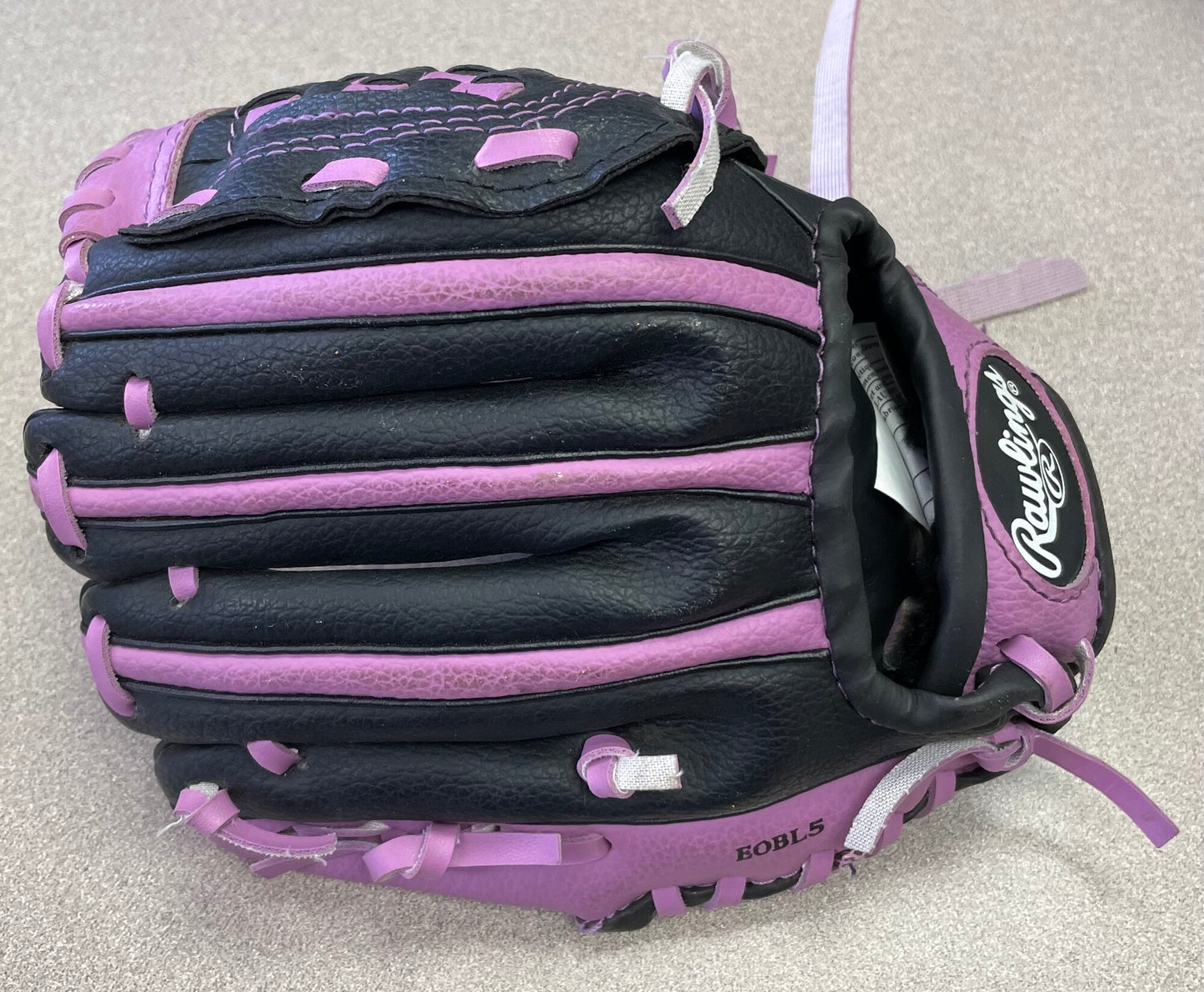 Lavander Rawlings Baseball Gloves, 9 Inch