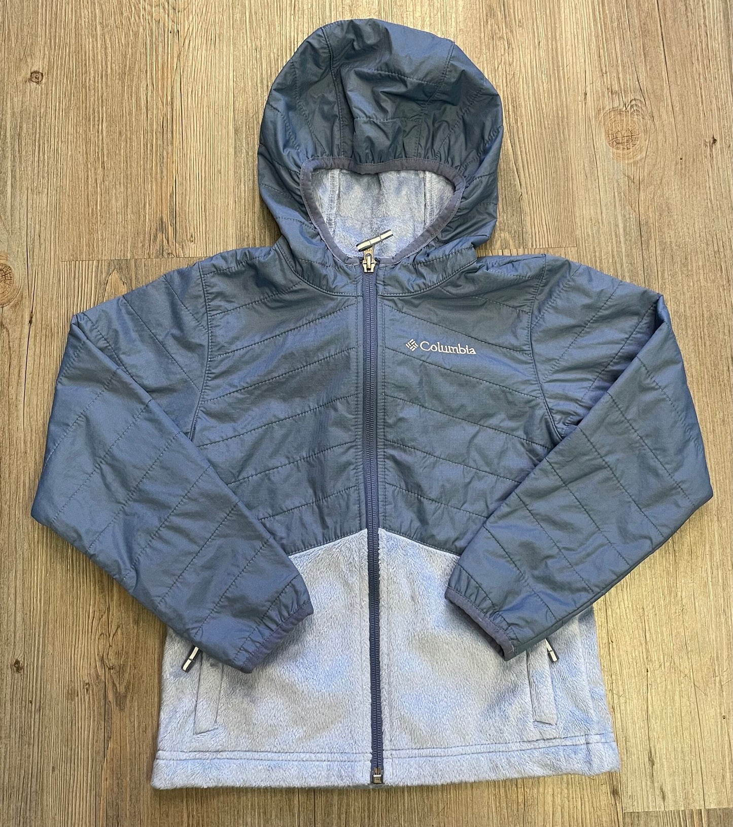 Blue Columbia Fleecelined Jack, 6-7Y