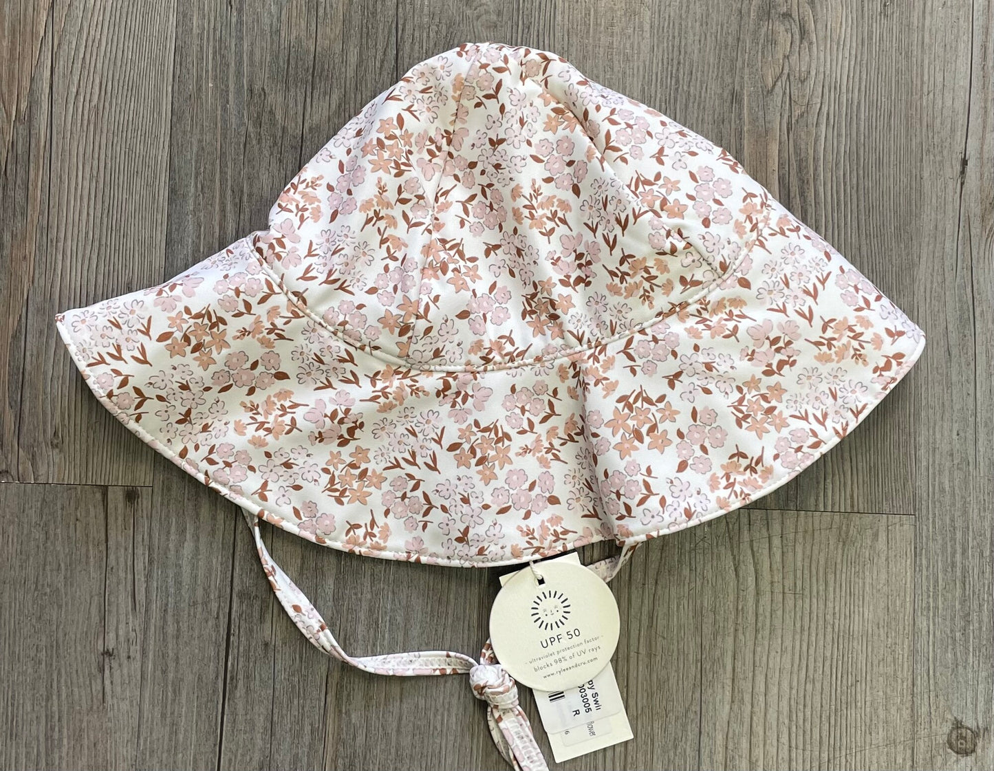 Wildflow Rylee+Cru Floppy Swim Hat, 6-12M