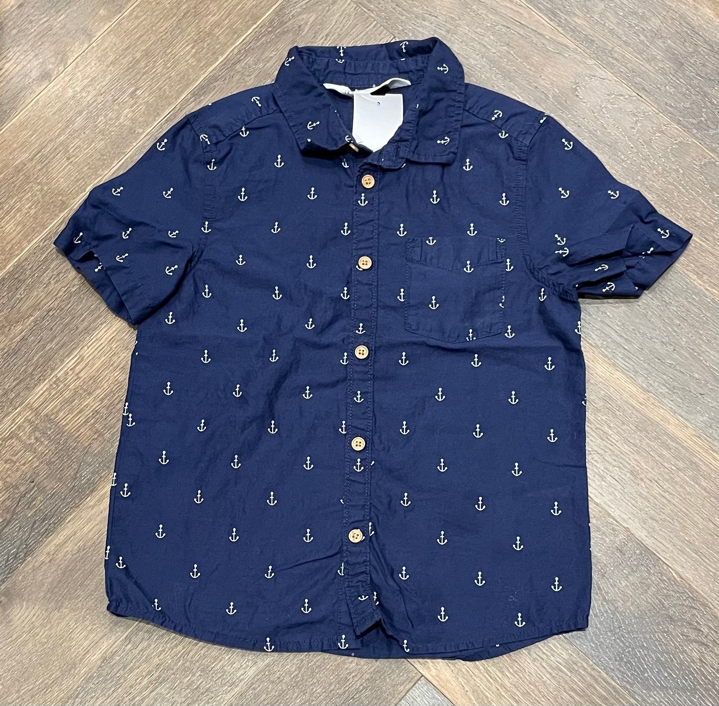 Navy H&M Shirt, Navy