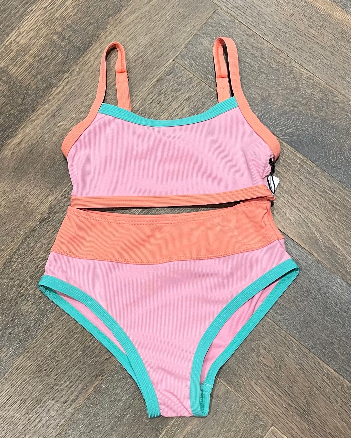 Multi F4A Bathingsuit Set, 6Y