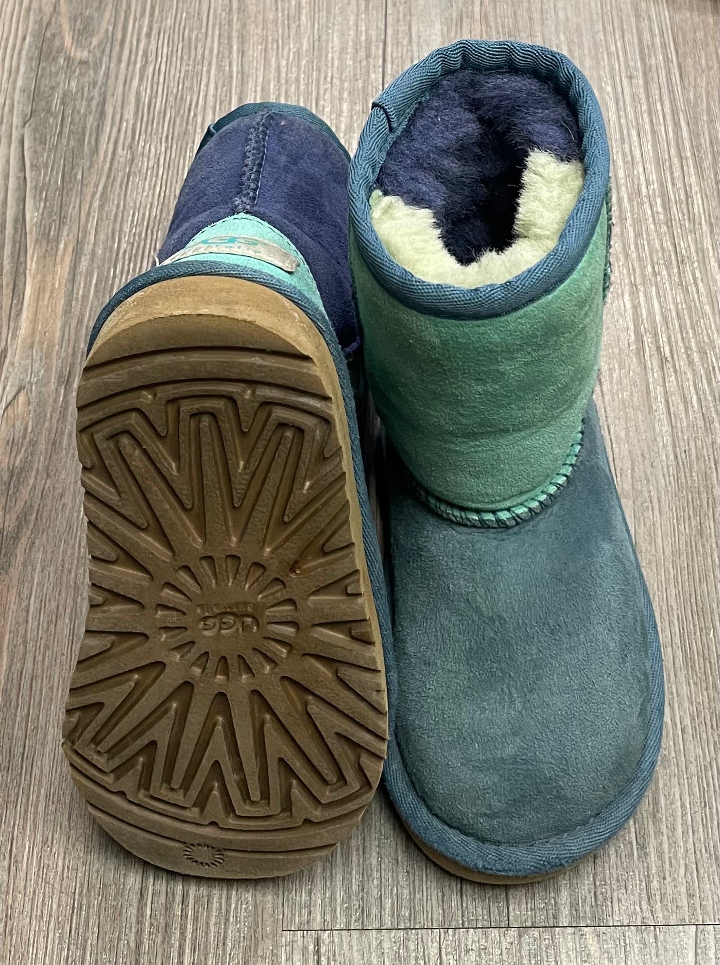 Multi Ugg Winter Boots, 7T