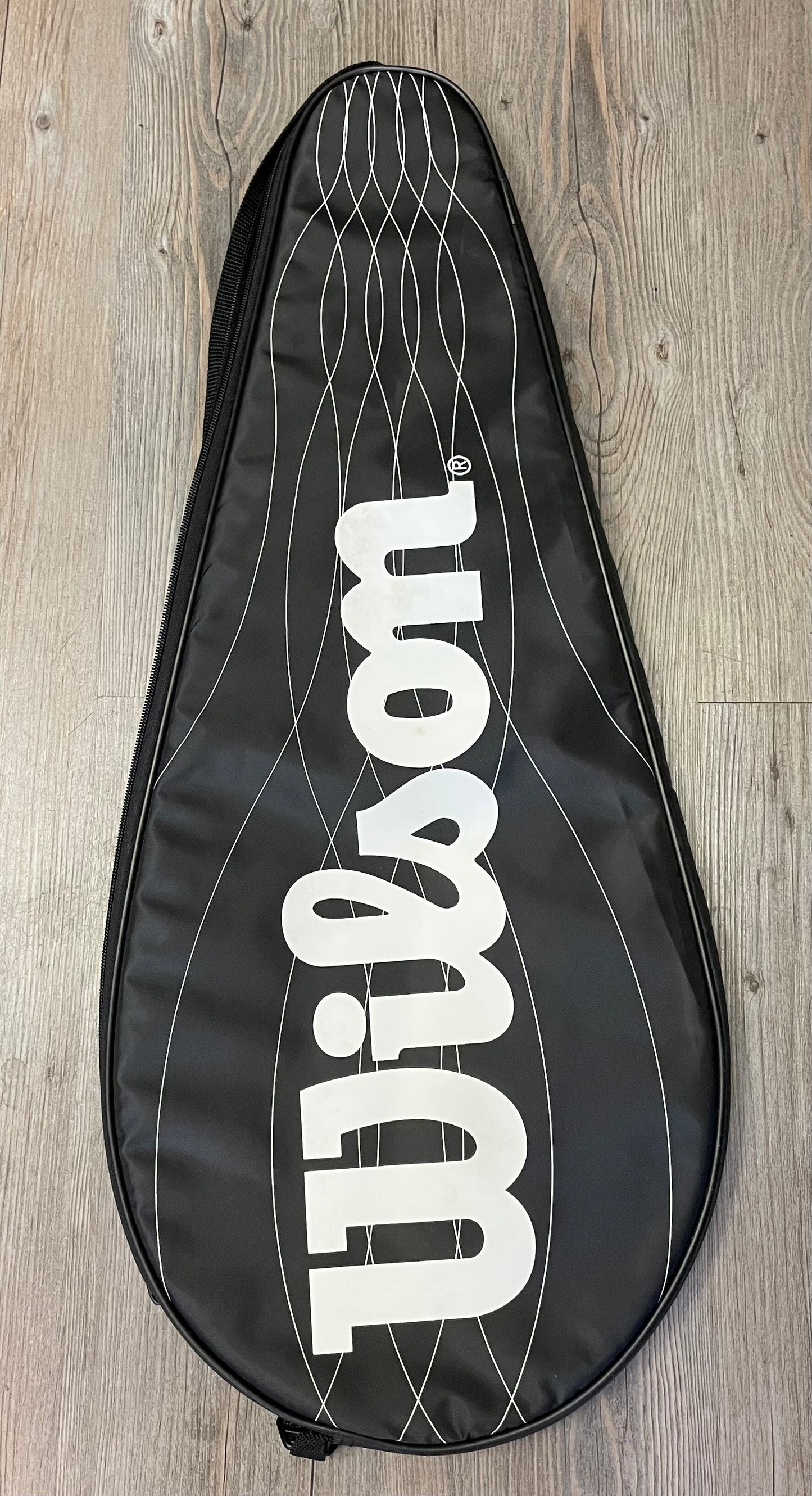 Black Tennis Racket Bag, EUC