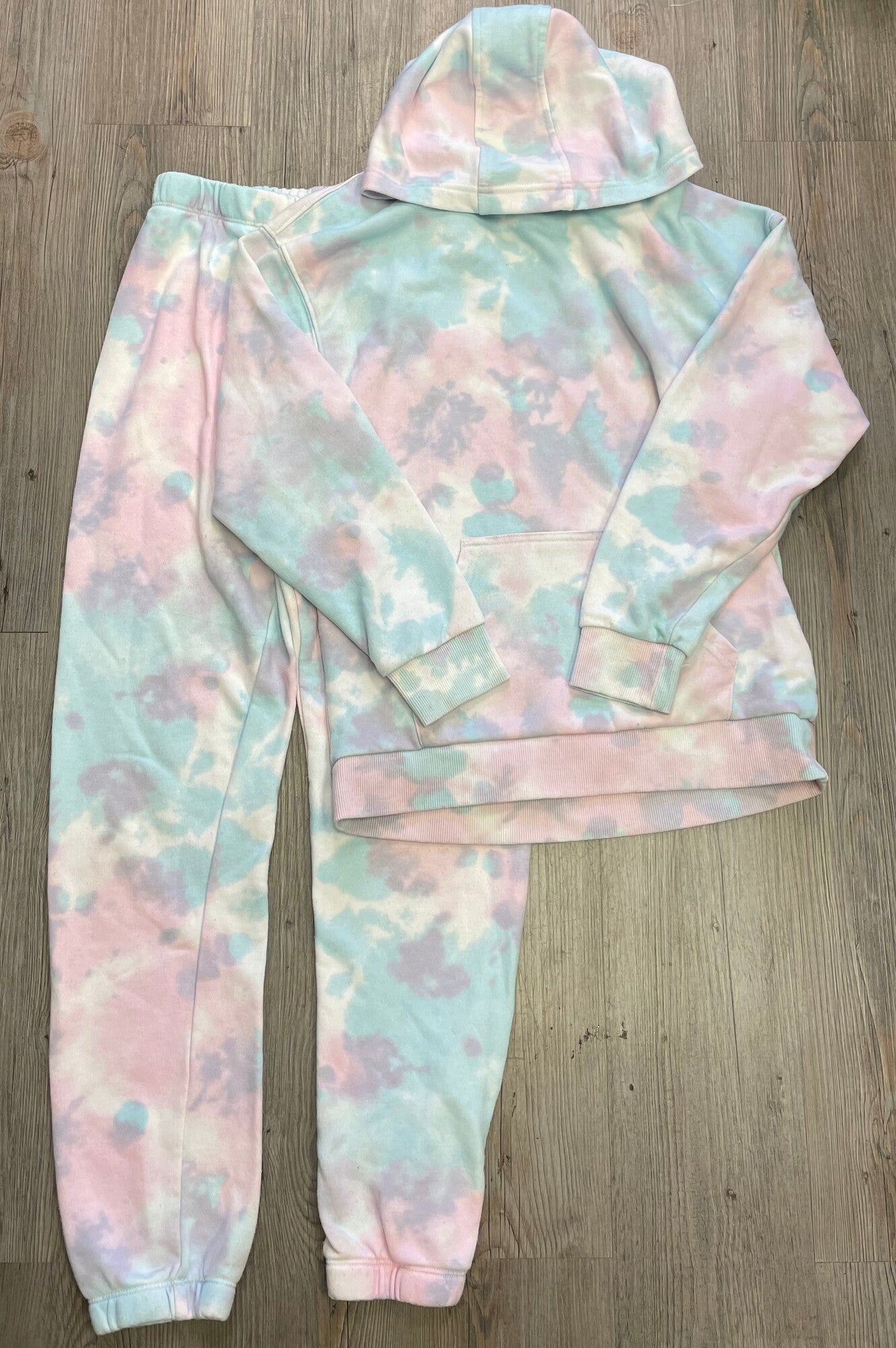 Tiedye Lazy Pants Sweat Set, 12Y