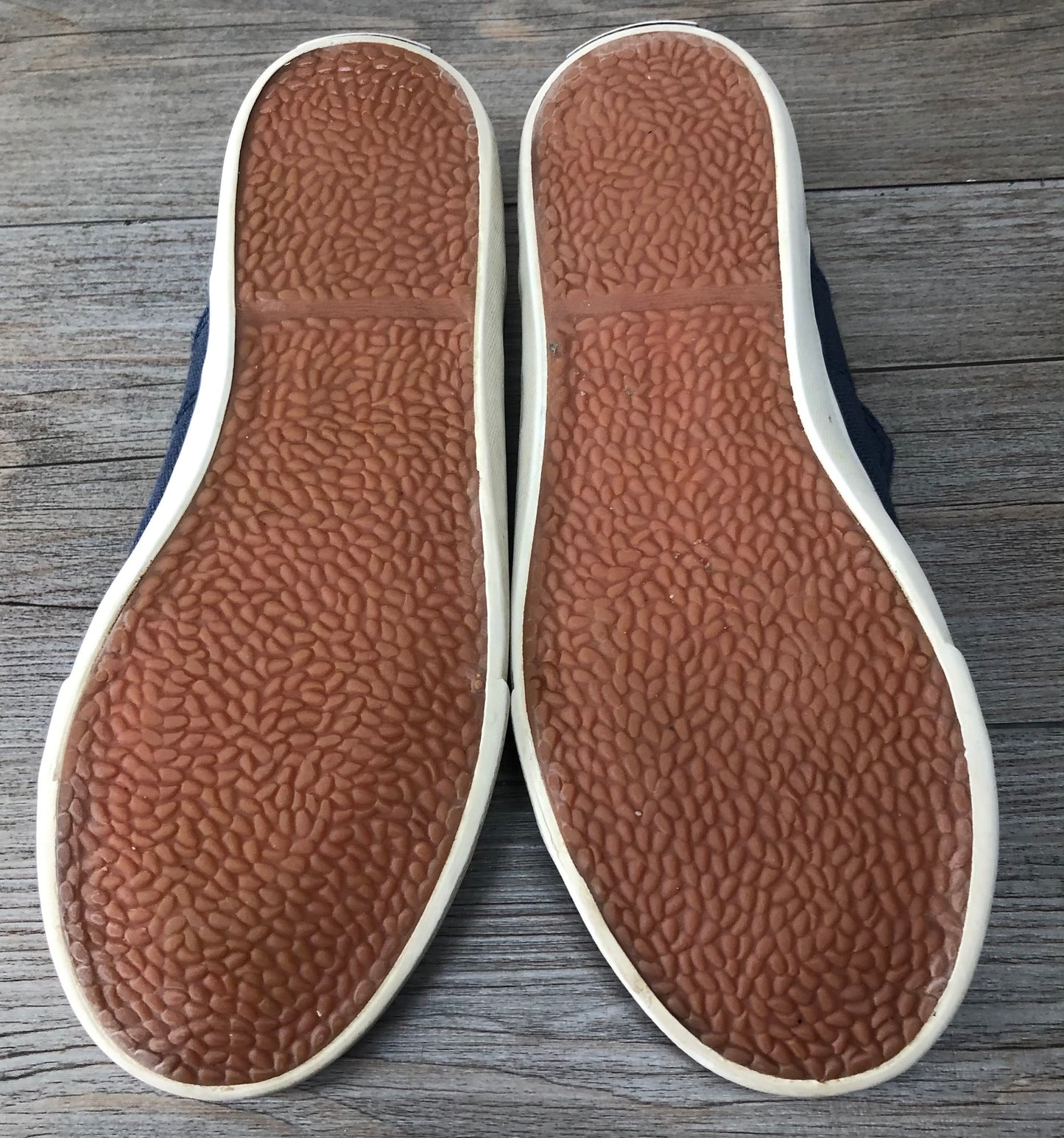 Blue Polo Slip On Shoes, 3Y