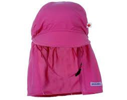 Pink SPF 50+ Beach Hat, 4-8Y