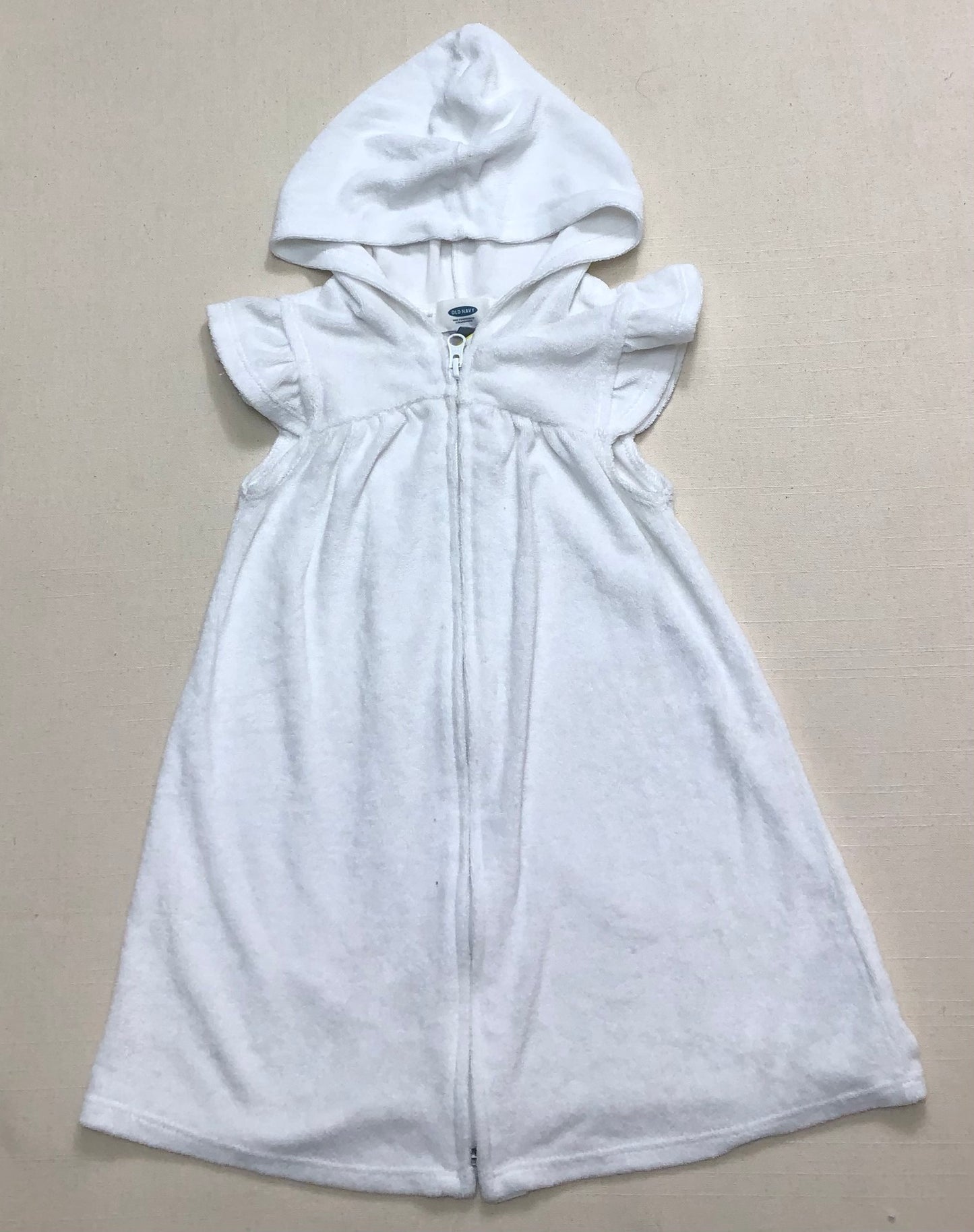 White Old Navy Swim Cover Up, 4Y