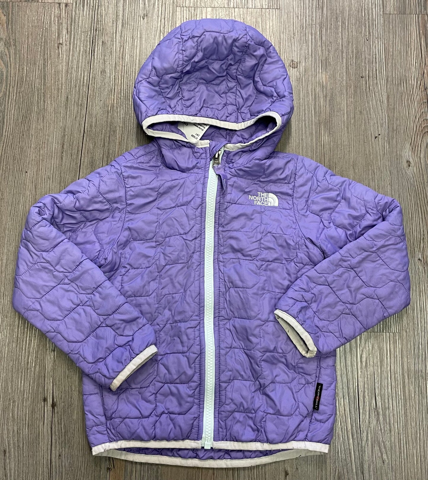Lavander Northface Puffer Jacket, 4Y