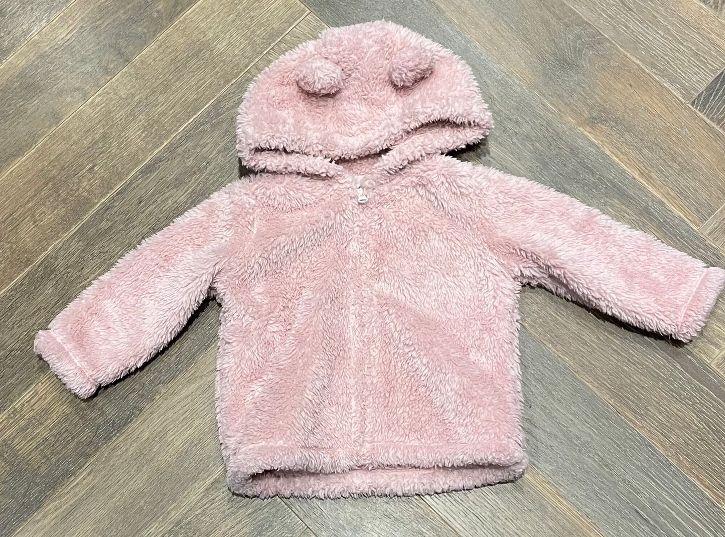 Pink Carters Sherpa Zip Hoodie, 6-9M