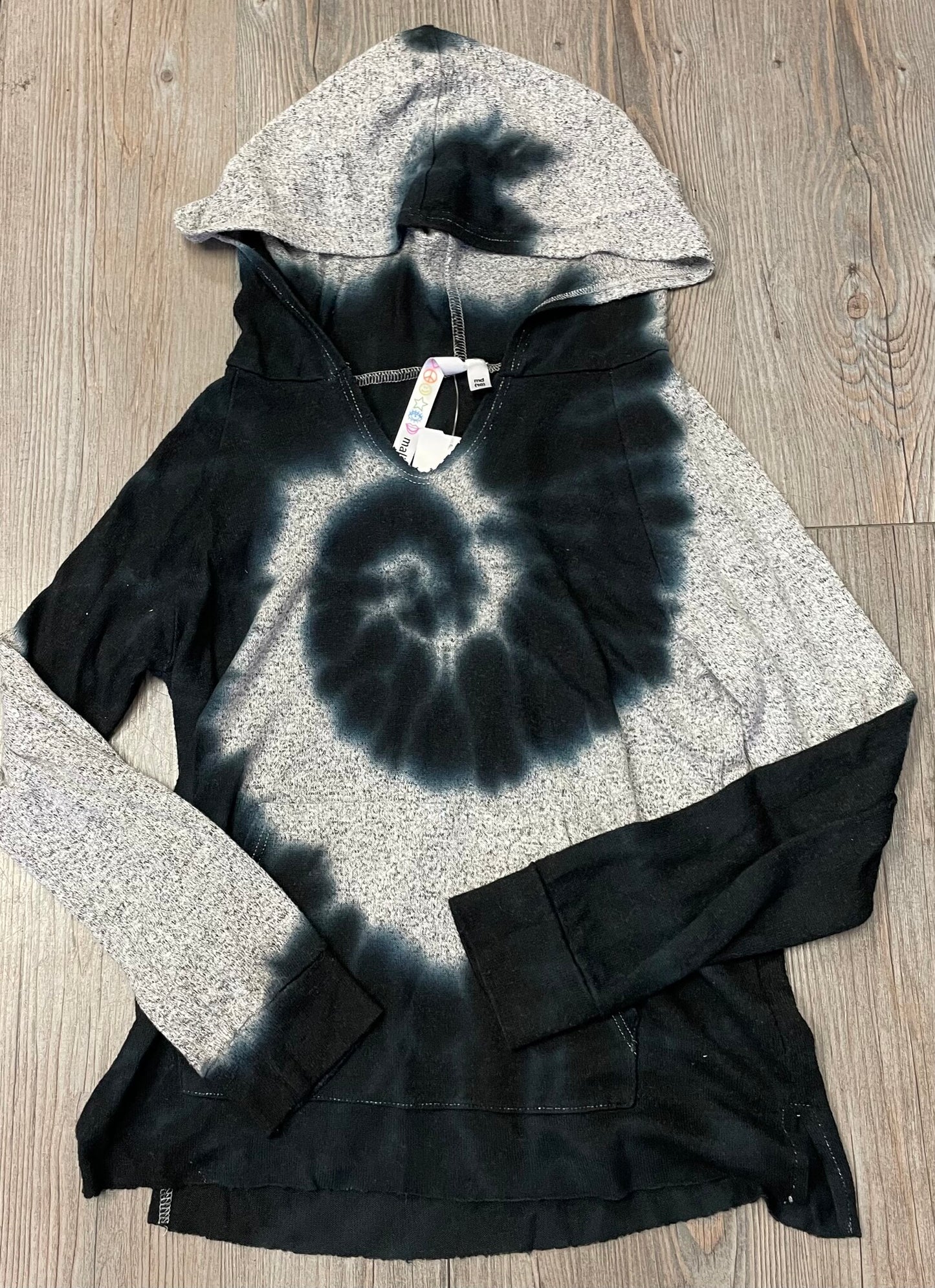 Tiedye Malibu Sugar Hoodie, 10Y