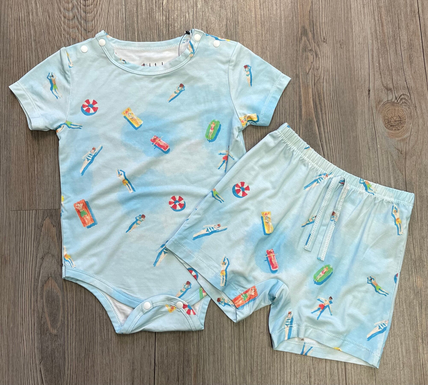 Swimmers Tickety- Boo Clothing Set, 6-9M