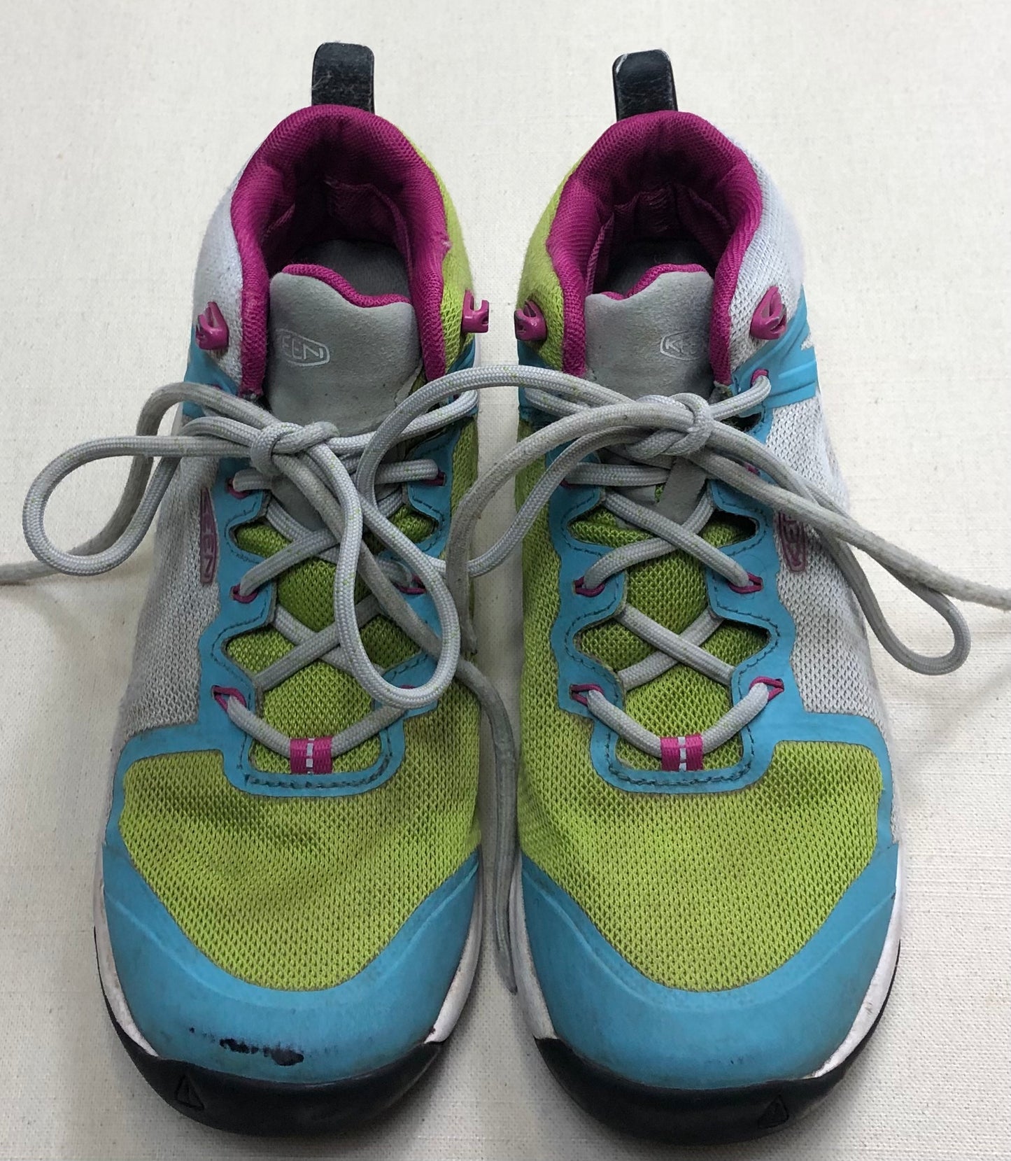 Multi Keens Shoes, 7.5Y