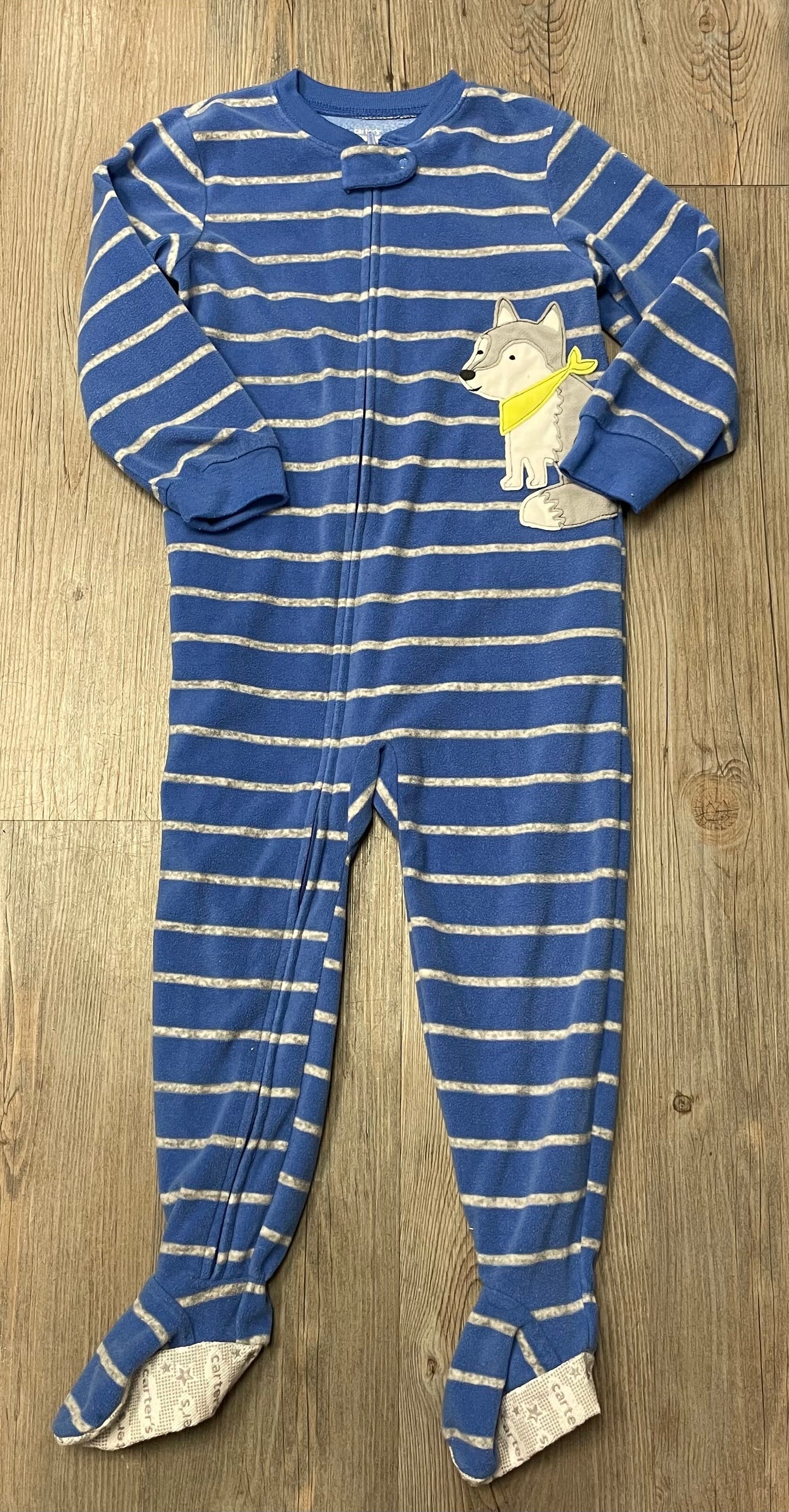Blue Carters Pj Onesie, 4Y