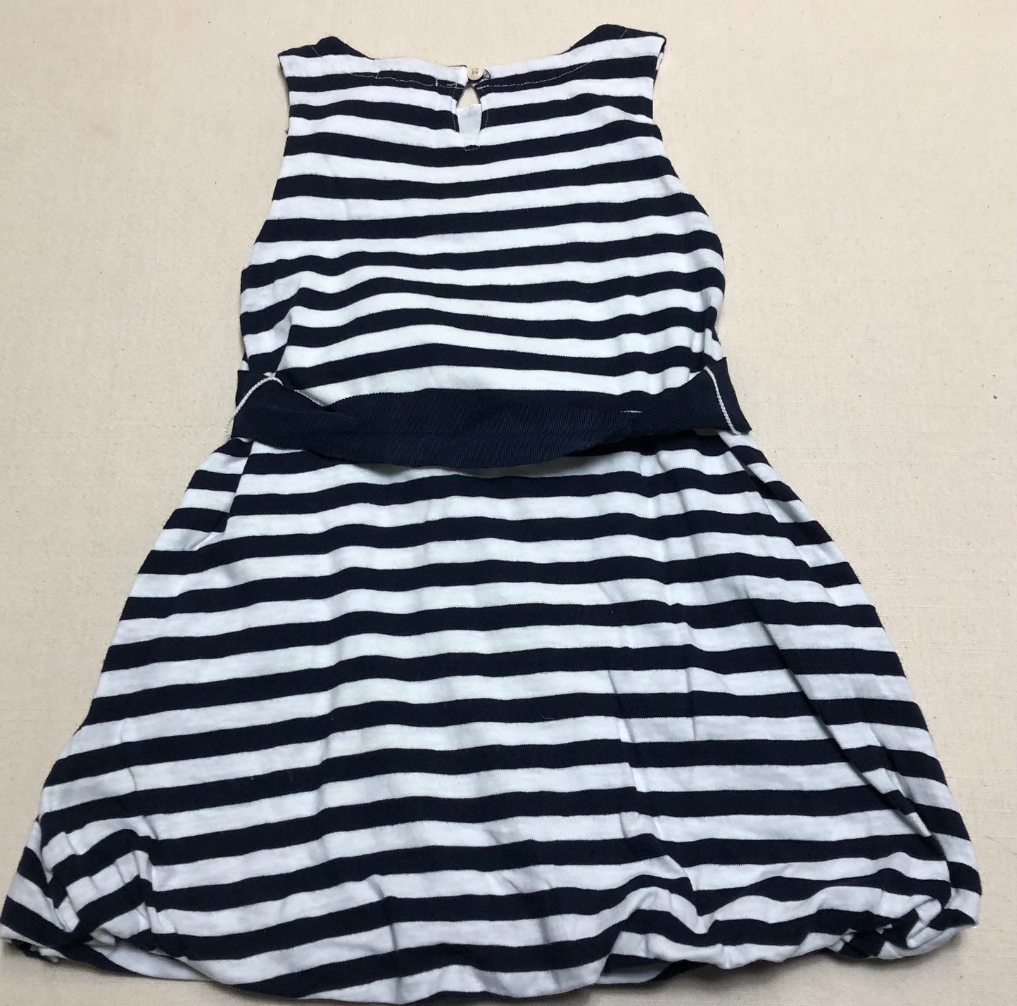 Striped Crewcuts Dress, 4Y