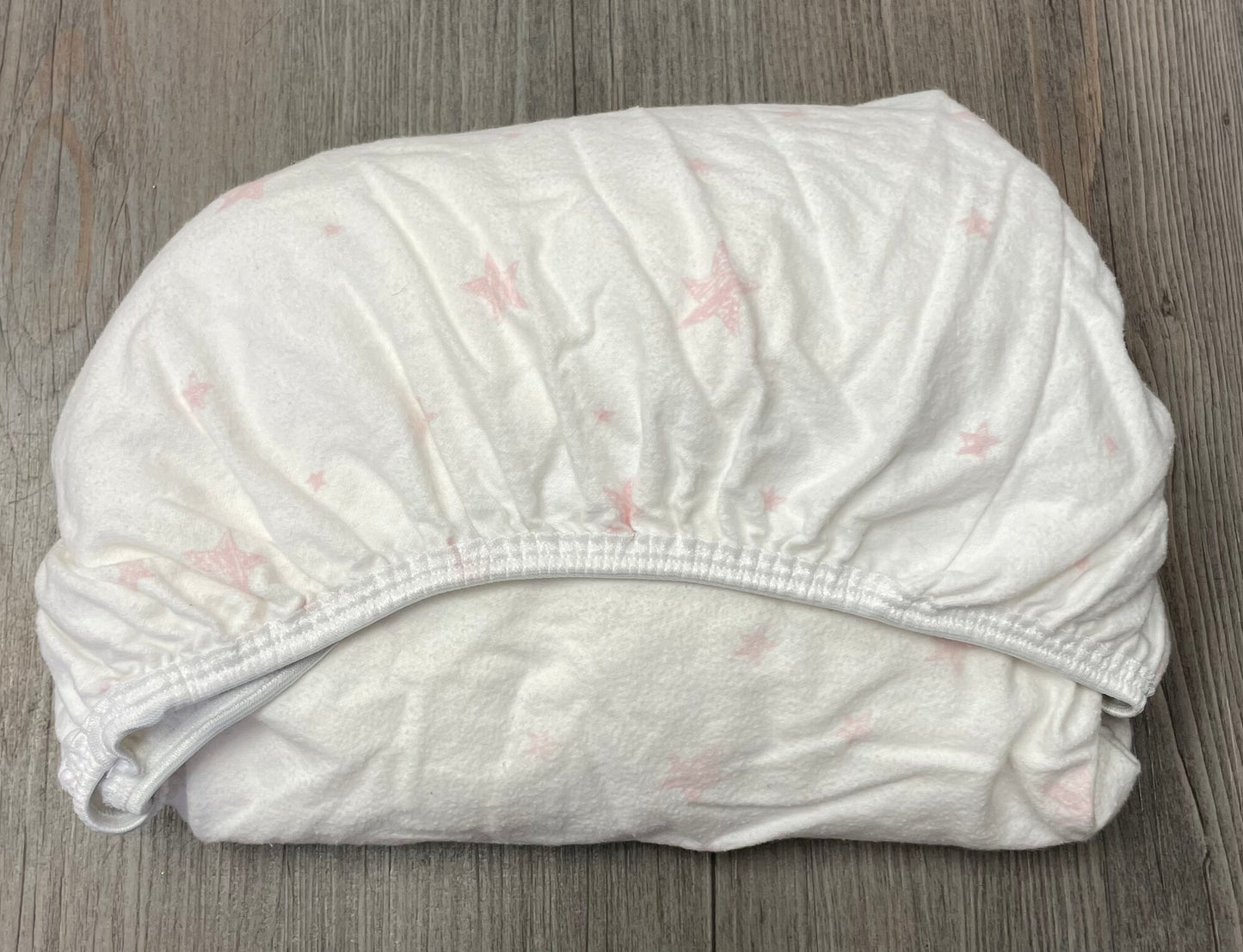 Pink Kushies Flannel Crib Shee, Pre-owned