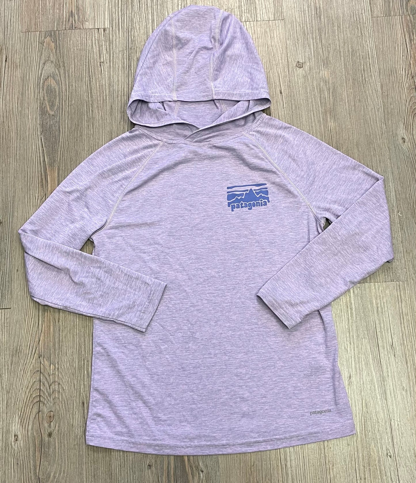 Lavander Patagonia Hooded LS, 7-8Y