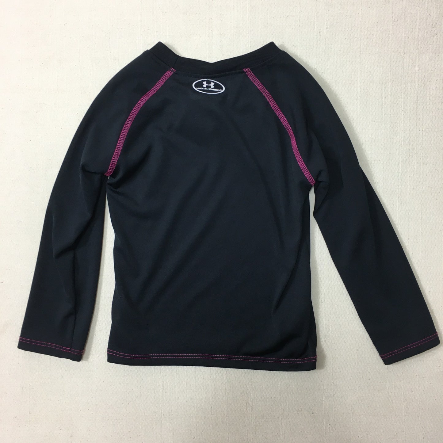 Black Under Armour Active Tee, 2Y