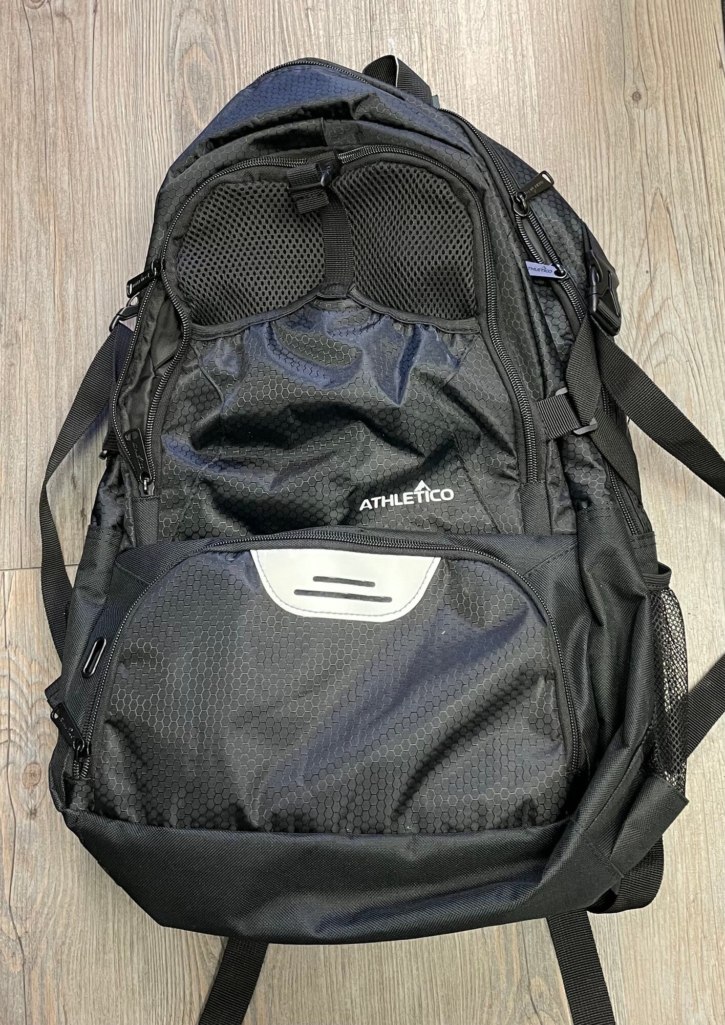 Black Athletico Soccer Bag, Youth