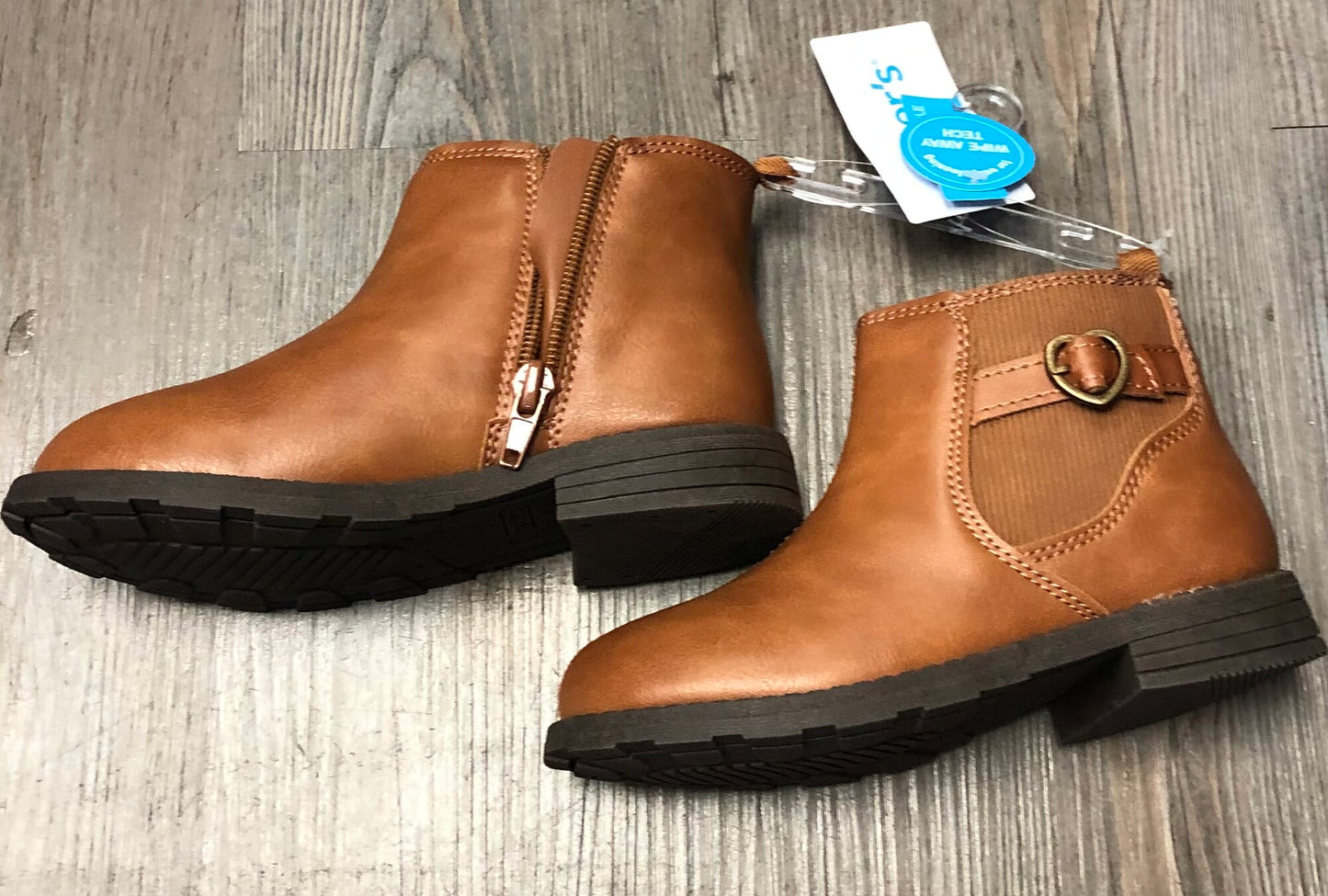 Brown Carters Chelsea Boots, 11Y
