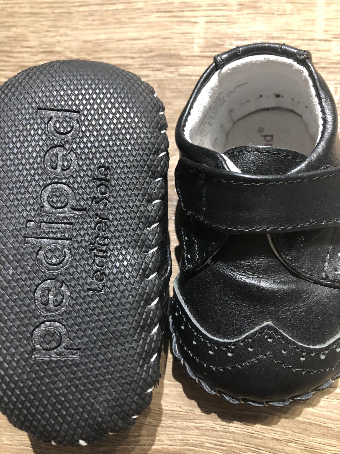 Black Pediped Shoes, 0-6M