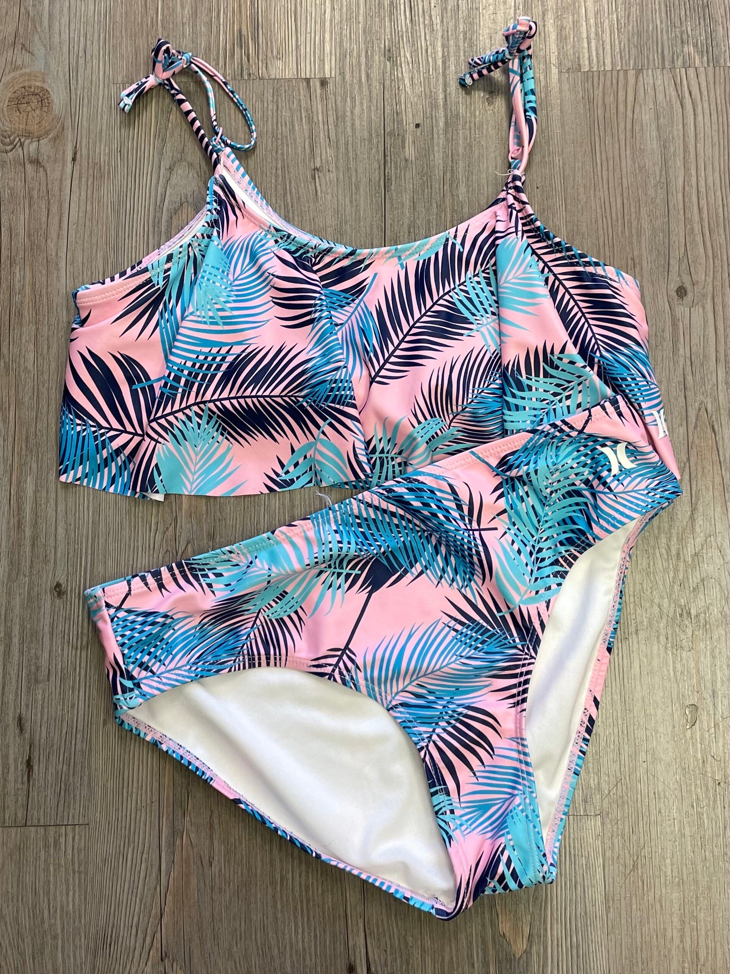 Multi Hurley Bathing Suit 2pc, 14Y+