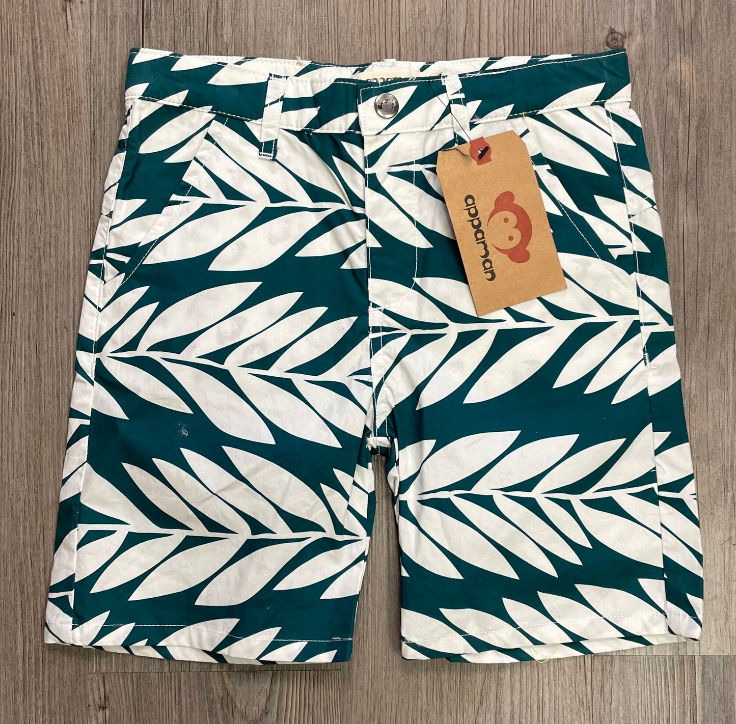 Green Appaman Shorts, 6Y